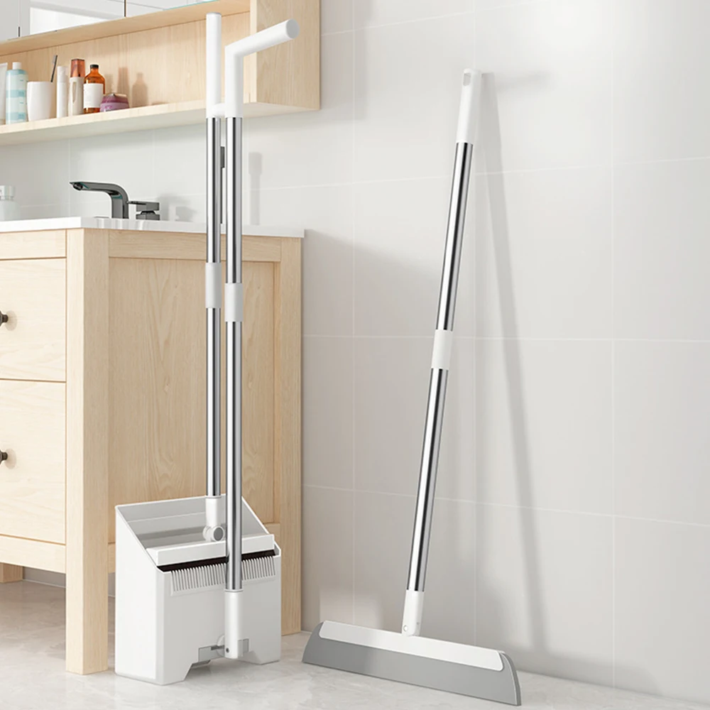 industrial dustpan small edge strip wind proof plastic mini plastic pink mini set for minitures with long handle