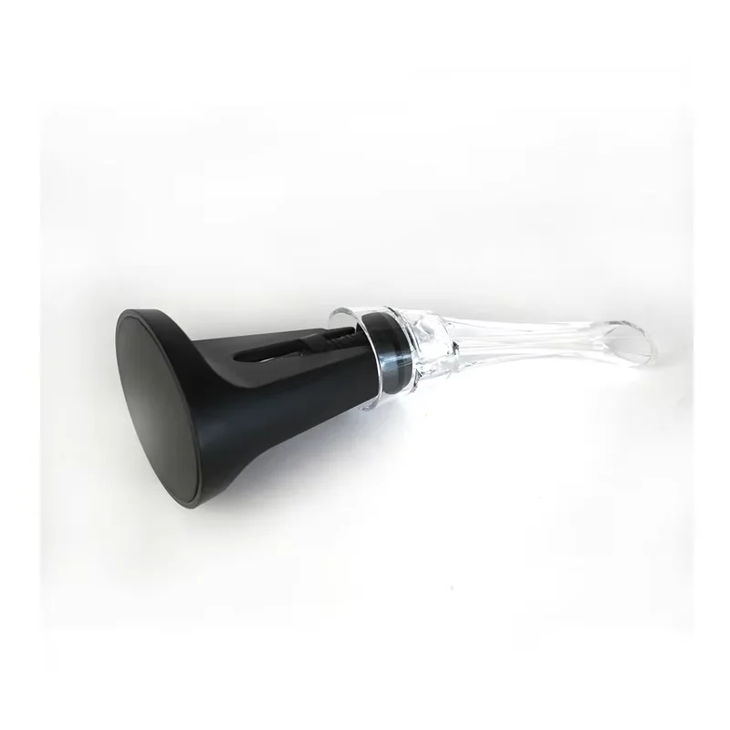 Hot Selling Cheap Acrylic Mini Special Portable Wine Aerator Decanter