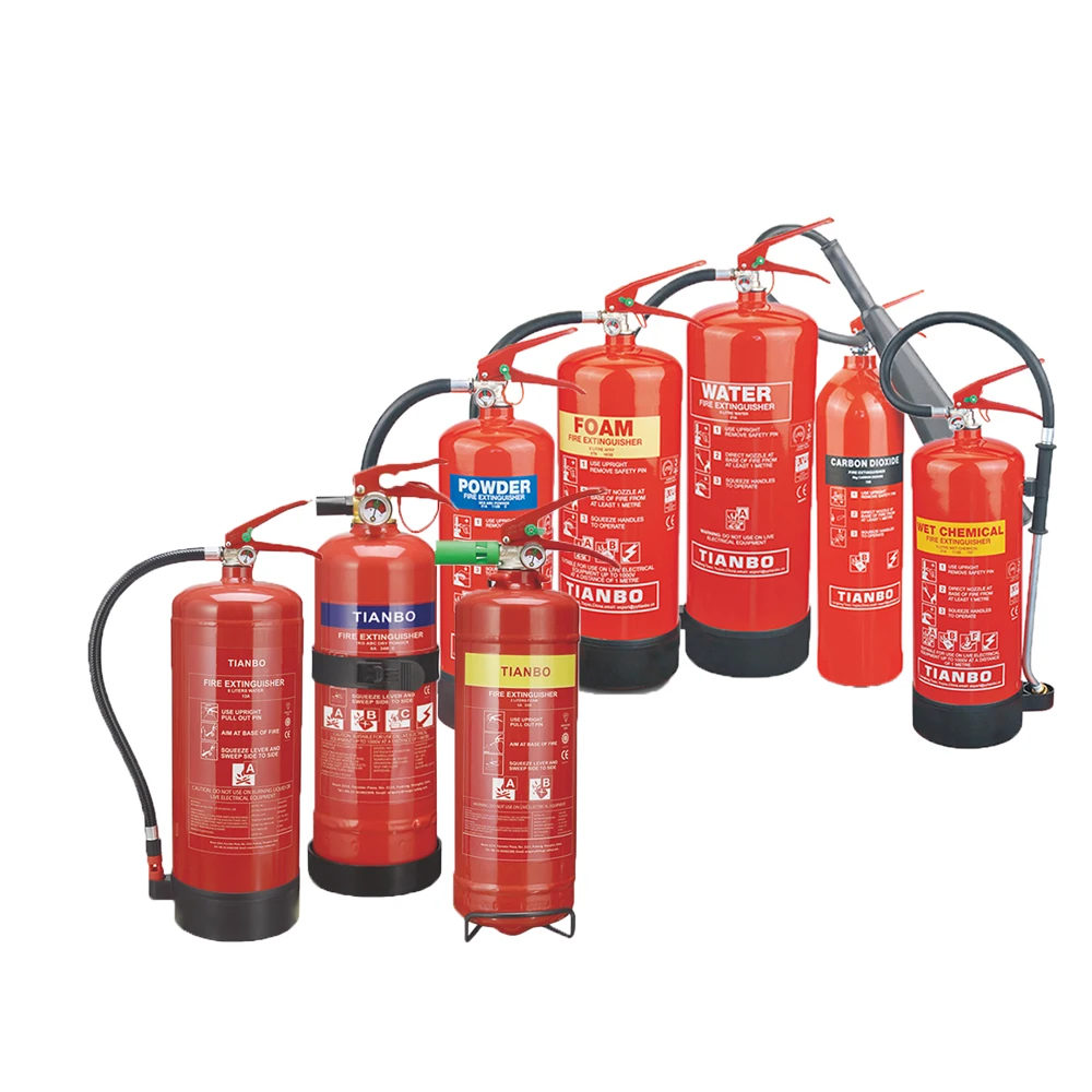 1 2 3 4 6 9 12 L kg Fire Fighting Carbon Dioxide CO2 Water Wet Chemical ABC DCP Dry Power Foam Extintor Fire Extinguisher