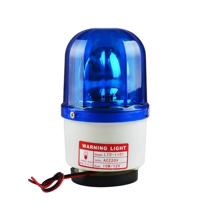 Dc12/24v Fixed Rotating Multi-Color Flash Warning Light
