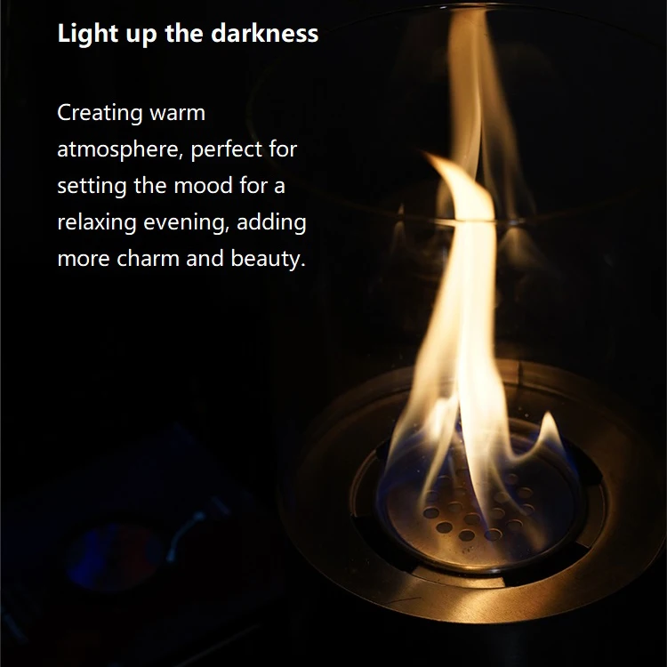 Professional Manufacture Cheap Stainless Steel Burner Ethanol Table Top Bio Ethanol Fuel Tabletop Fireplace