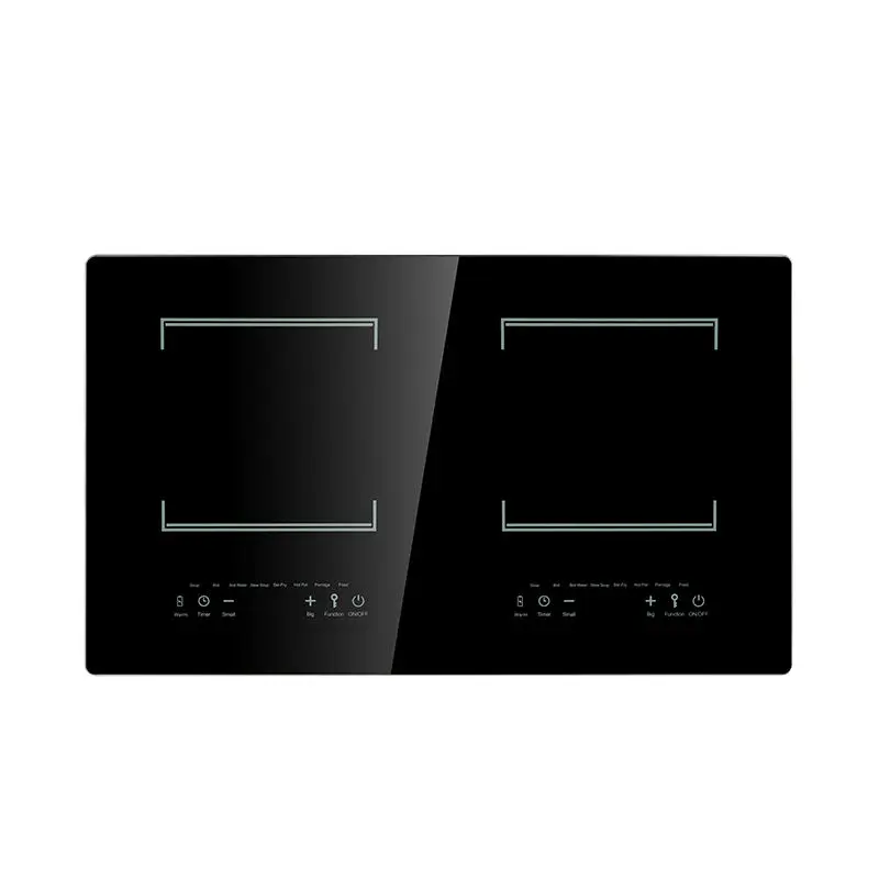 S03 double-head induction cooker 2200W touch screen induction cooker with display