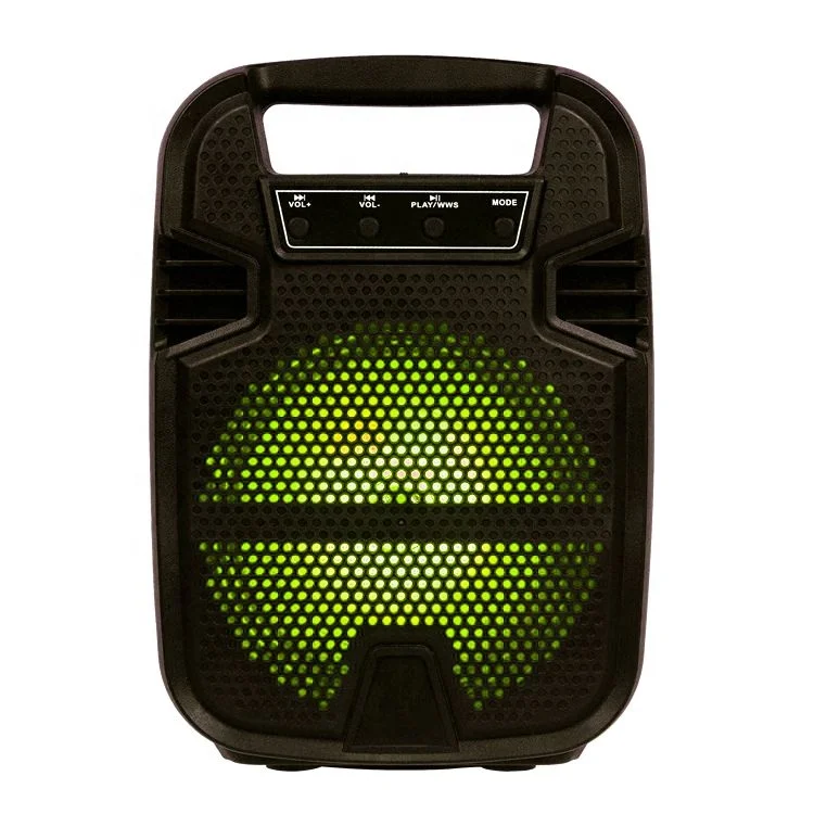 MBA BT audio home speaker small portable new wireless outdoor square dance band microphone mini portable plug-in U dis.