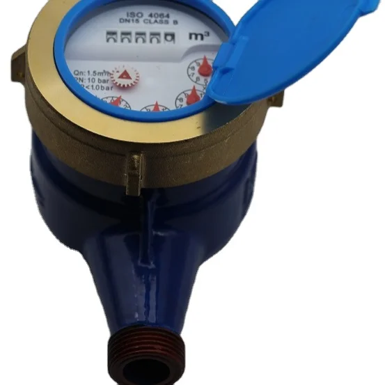 Selected High Quality Materials Magnetic Drive Class C/ R160 Multi Jet Brass Water Meter
