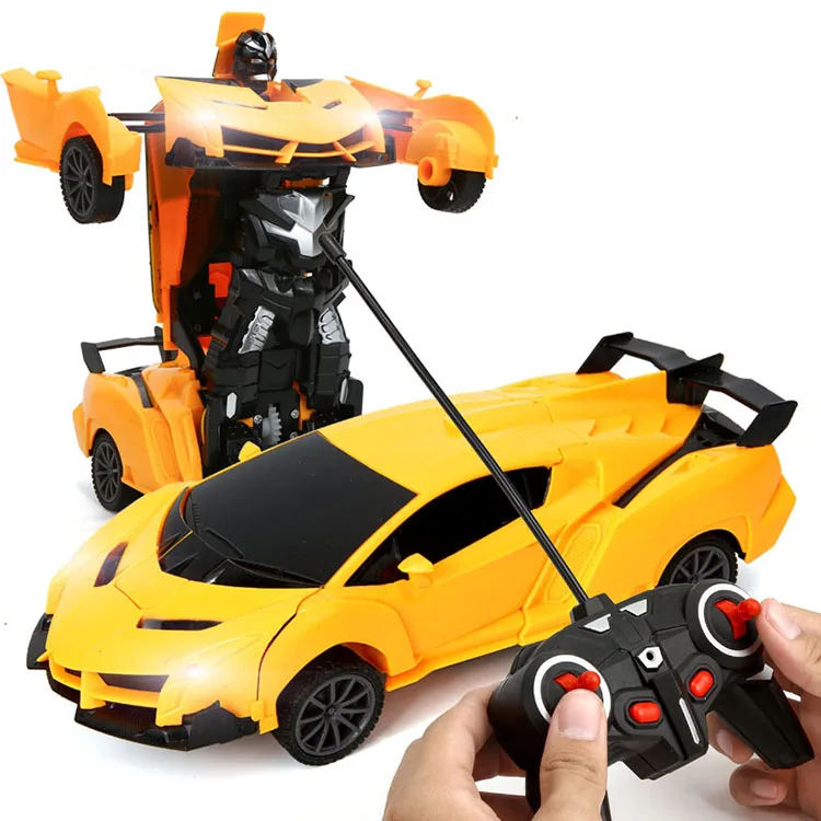  Высокое качество СИД 1:16 деформации rc автомобиль на дистанционном управлении трансформация автомобиля игрушки для
