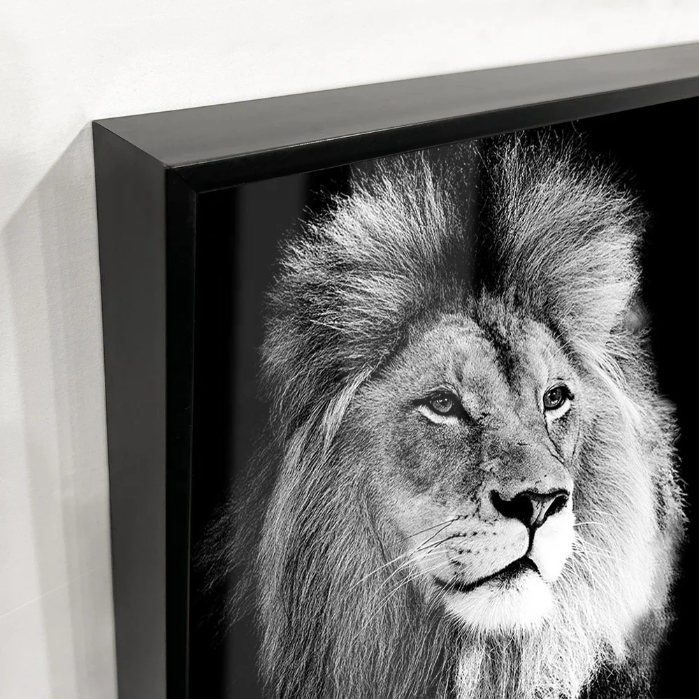 Best Selling Crystal Clear HD Animal Lion Acrylic Wall Art Prints Canvas Art Frameless Acrylic Painting Oil Painting for Bedroom