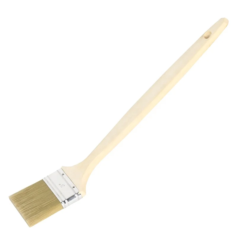 Tapered Synthetic Filament Radiator Paint Brush with Wooden Handle