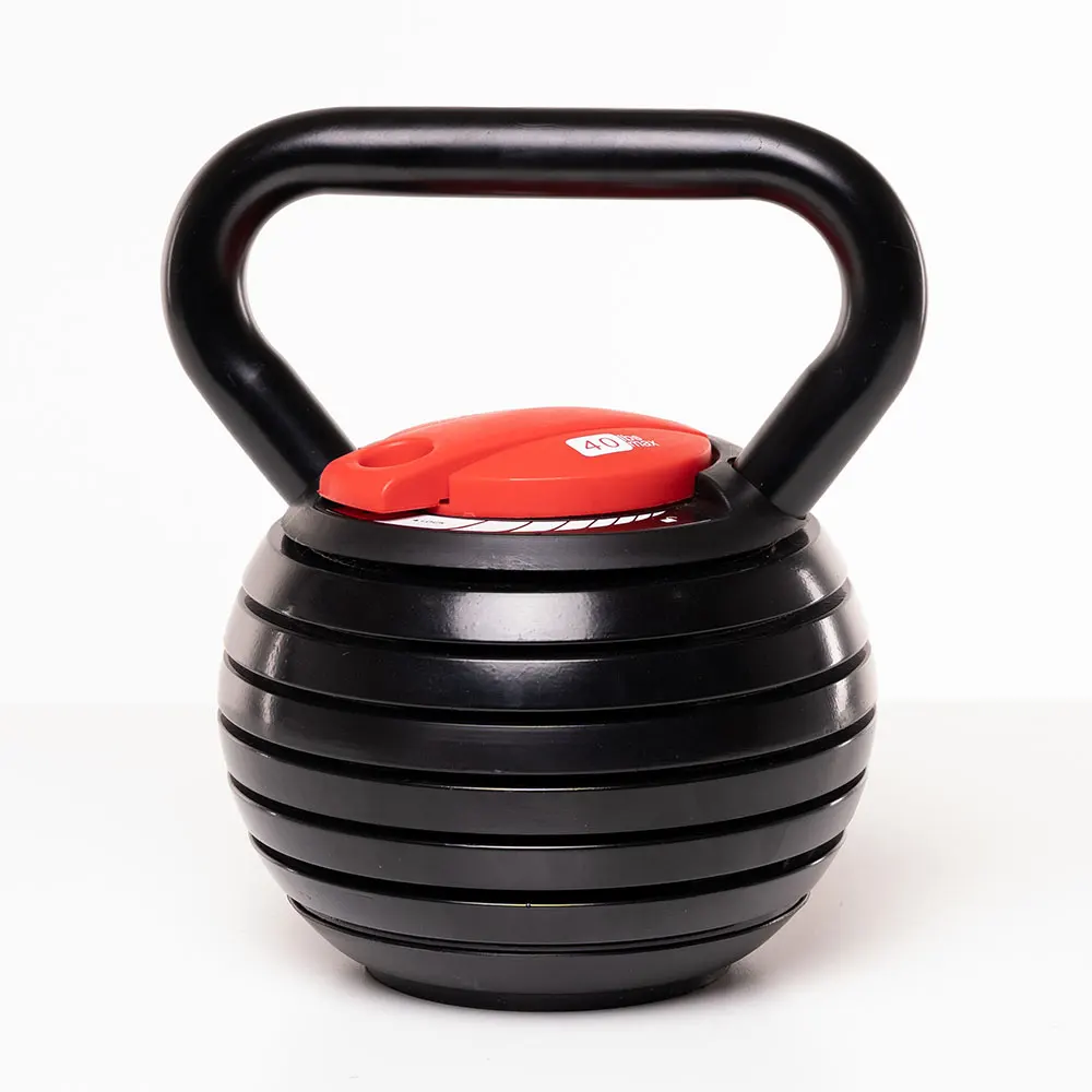 2021 YOOU New Arrival High Quality Customized Color 40lb Weight Adjustable Kettlebell 18kg