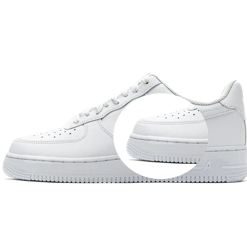 Оптовая продажа модные белые кроссовки Air Brand Force 1 на резиновой подошве мужская