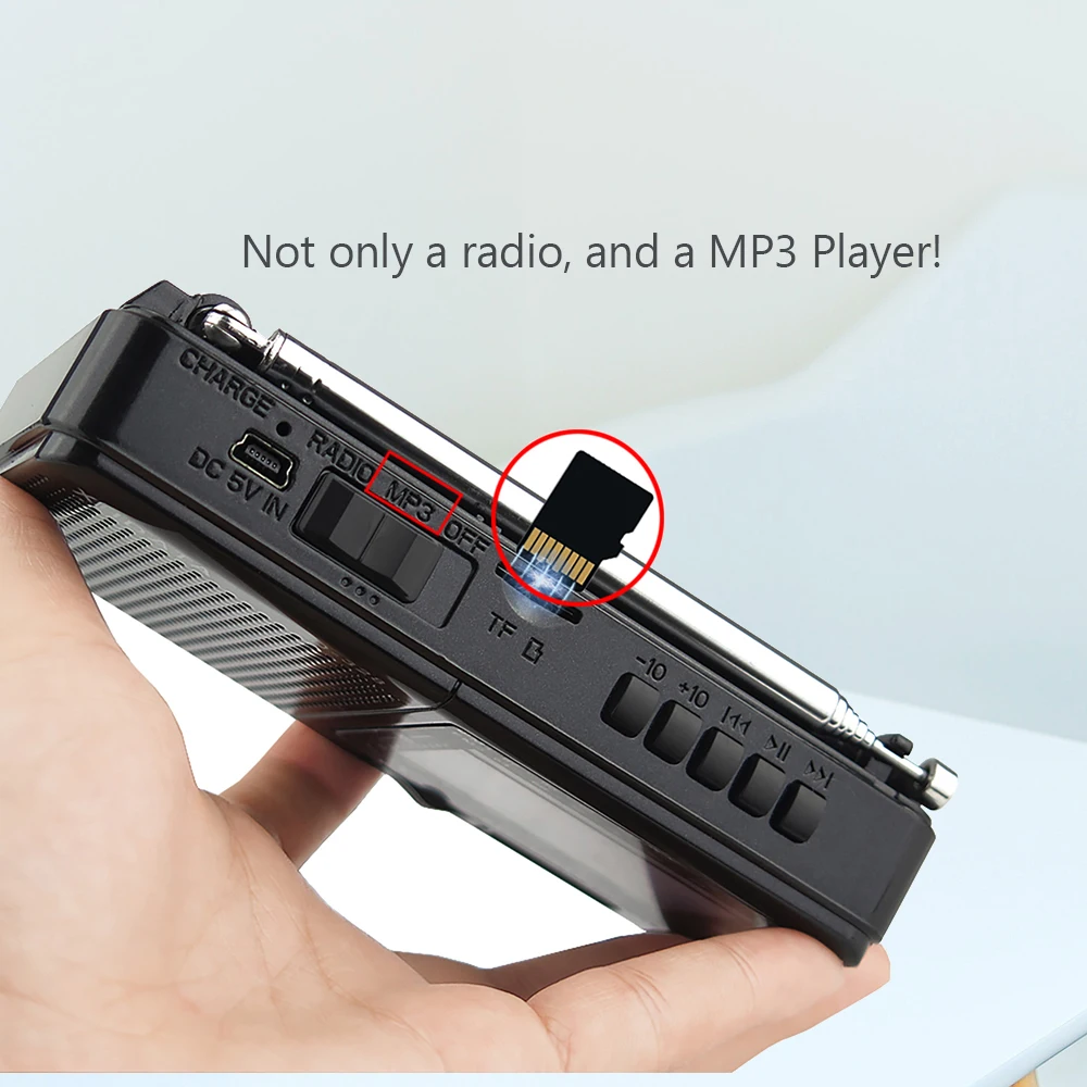 XHDATA D-328 Radio Hot Sale Factory Direct Price FM AM SHortwave MP3 Player TF Card Portable Receiver PLL