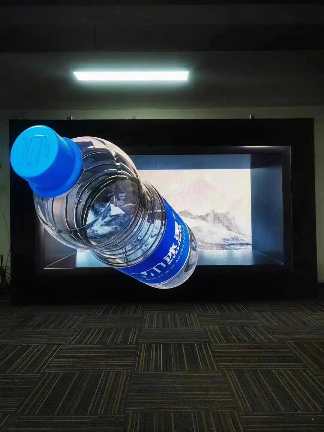 Indoor LED screen 4K 3D wall video Mini COB LED module P1.86 320mm*160mm for Home Cinema led Digital Signage displays screen