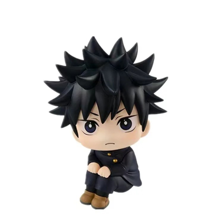 Cartoon  Jujutsu Kaisen Itadori Yuji Model Toys Statue Gojo Satoru Yuji Itadori Anime Jujutsu Kaisen Action Figures