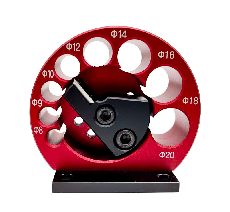 L-HT221 Carbide Inserts Dowel Maker Dowel Plate Wood Raw Materials Rods Wood Sticks Maker Dowel Round Bar Auxiliary Tool Metric