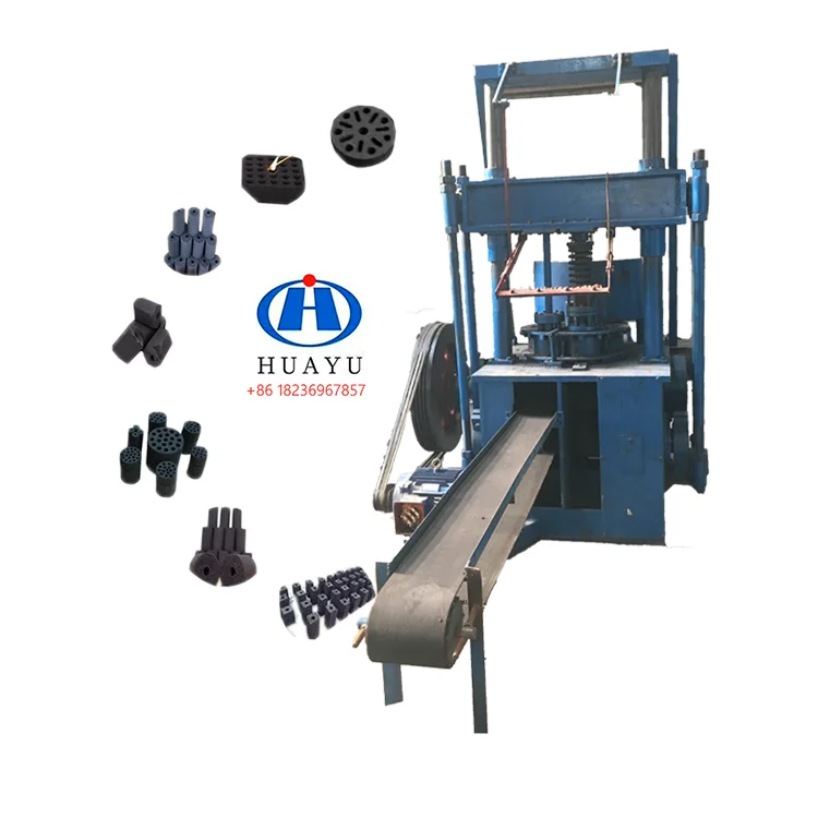 Punching Type Biomass Coke/shisha Charcoal Briquette Machine