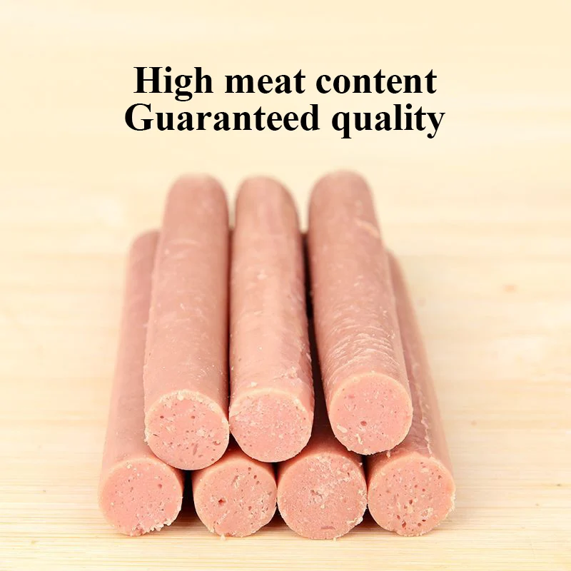 Factory manufacturer direct wholesale of high-quality bulk safe pet snacks ham sausage prt ham