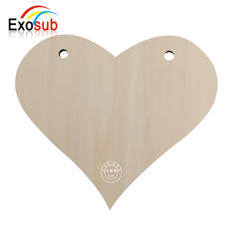 Low price Antique Sublimation Plywood sign for photo shops