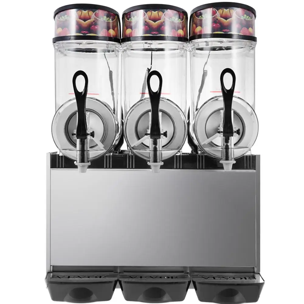 Restaurant Commercial 12L*3 Ice Slush Machine/Slush Syrup/Slush Puppy Machines For Sale