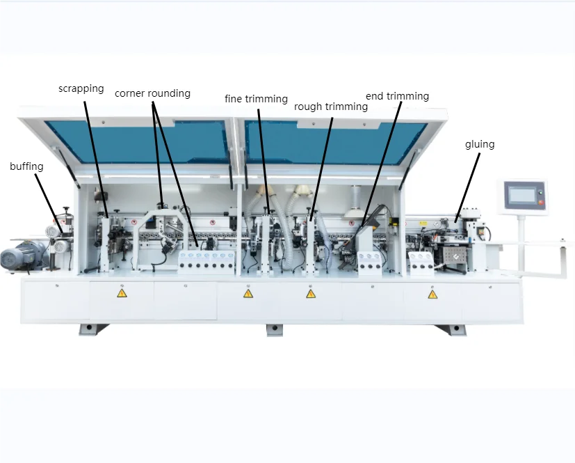 Полностью автоматическая кромкооблицовочная машина BETTN TZ803D для дерева