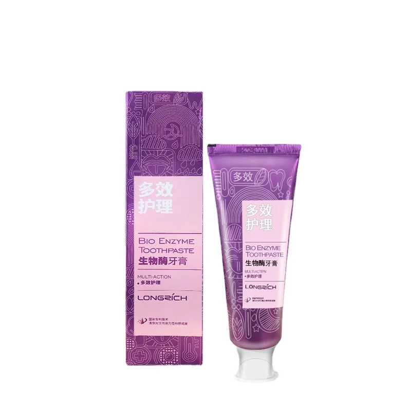 
Biological Enzyme Toothpaste Multi Effect Nursing Stain Removal Whitening Foam China Brand Toothpaste 