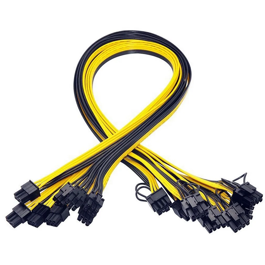 Кабель питания для видеокарты PCI-E (6 + 2) видеокарта с разъемом «Папа-папа» 6Pin-8 Pin 50
