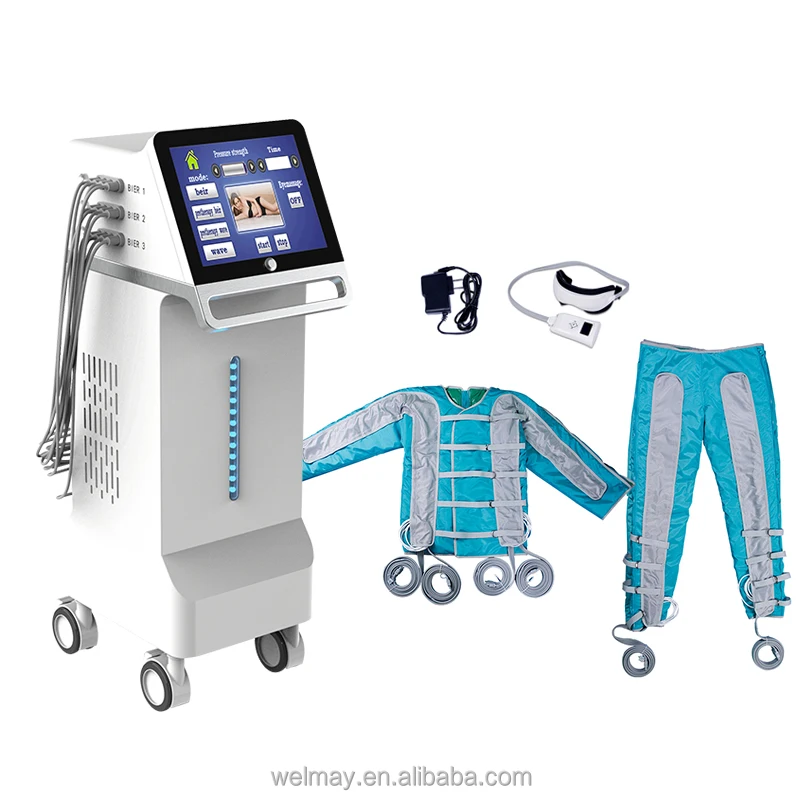 Newest Professional Far Infrared Air Compression Lymphatic Drainage Massage Slimming Pressotherapy Vacuum Therapy Machine