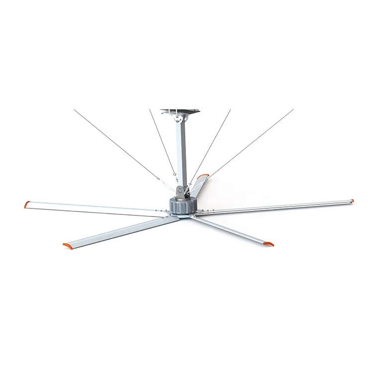 Large ceiling fan industrial fan with 13 feet HVLS air cooler for manufacturing workshop