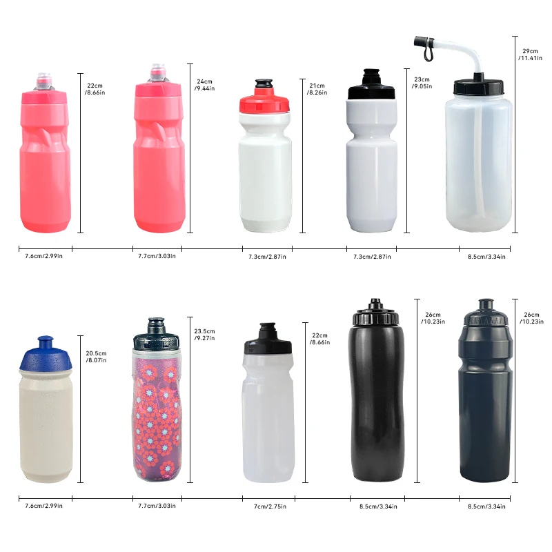 Wholesale Custom Logo Cycling Water Bottle Bpa Free Bicycle Drink Bottle Portable Water Bottle For Cycling