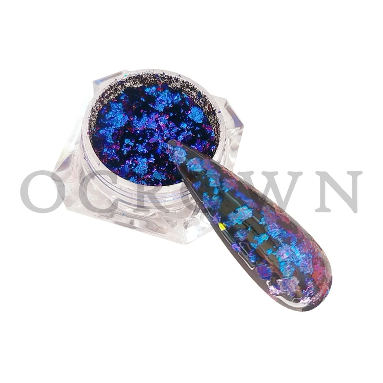 Chameleon Pearl Flakes blue/purple/red 88013 Car Paint Plastic Coating Epoxy Resin Pigment