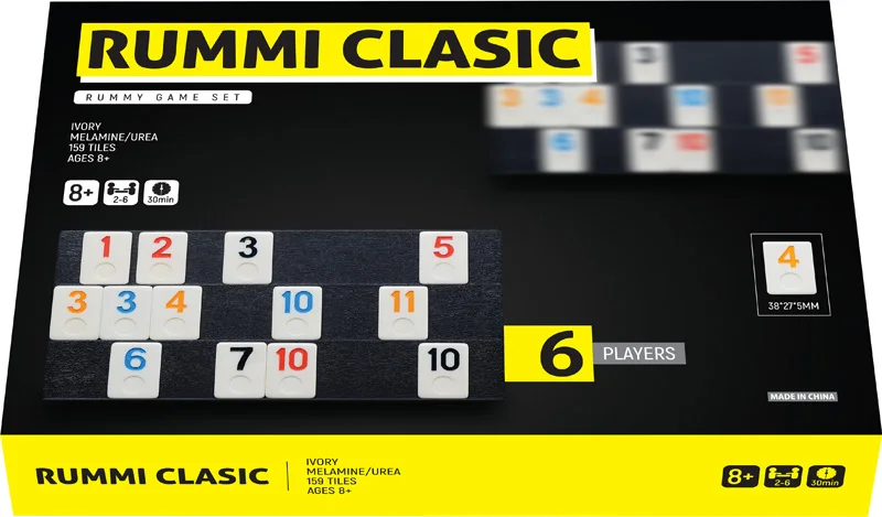 Цифровой набор rummy пластиковая настольная игра