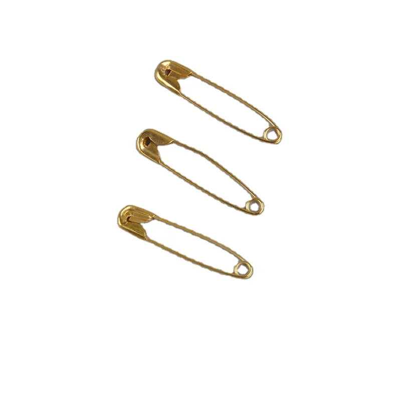 Newest 3.2cm Large Gold Nickel Plated Rust Free High Quality Metal Pin