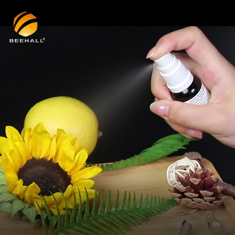 BEEHALL Bulk Maintain Oral Hygiene Propolis Spray with Lemon Flavor