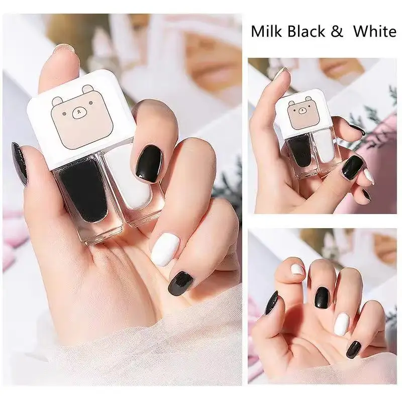 Fast Dry OEM Private Label Non Toxic Permeable Durable Kids Peel Off Halal Nail Polish Water Base Nail Polish