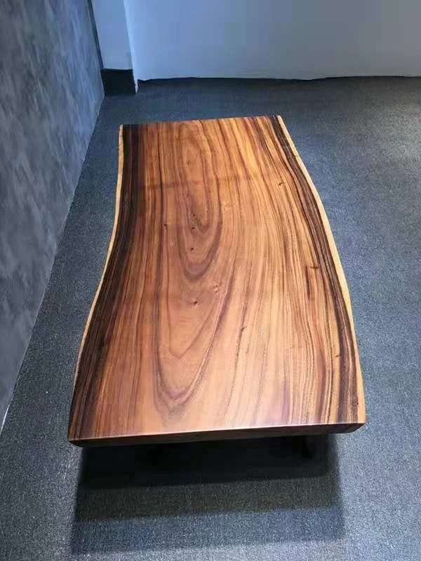 Restaurant Hotel Table Dining Walnut Wooden Dining Table New Model Luxury