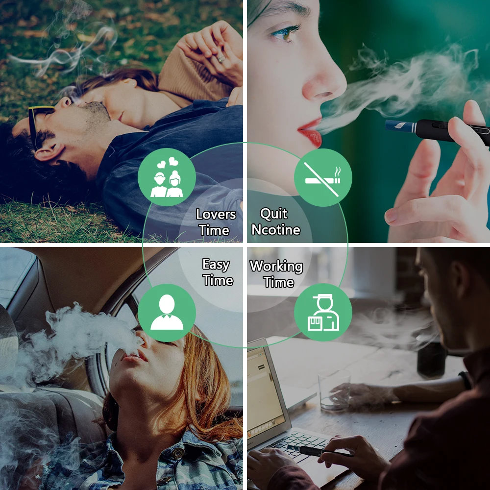 
Healcier Botanical Extract Blueberry Sweet Tea Flavor Sticks For Heating Device 