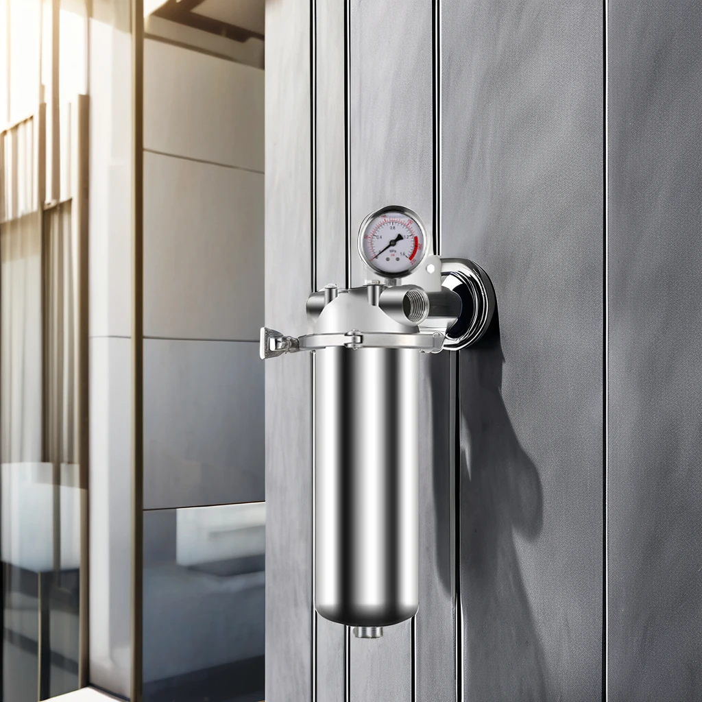 Hot Selling Stainless Steel Water Prefilters home filter water drink tap well Outdoor Hot And Cold Water Filters Sediment Filter
