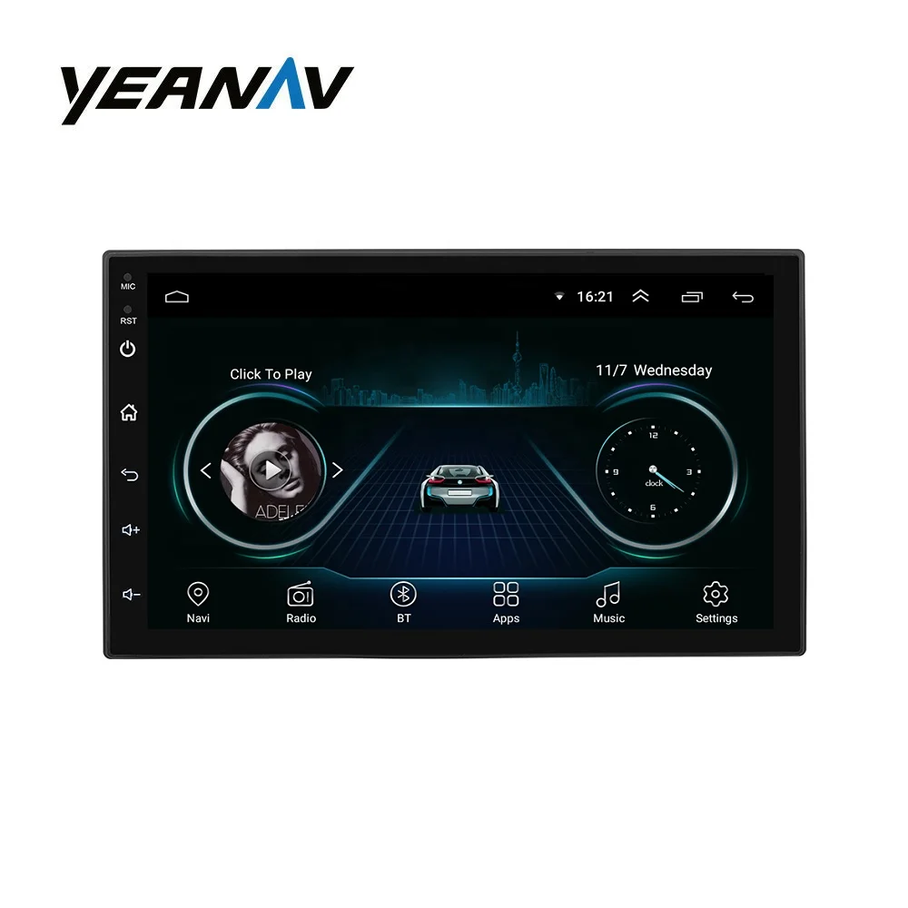 7 дюймов Тонкий Автомобильный gps навигатор 2.5D экран 1024*600 Android системная поддержка точку доступа Wi-Fi автомобильный видеорегистратор радио FM
