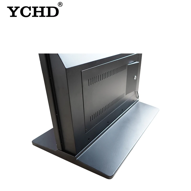 YCHD lcd advertising video display vertical 55 inch digital signage kiosk