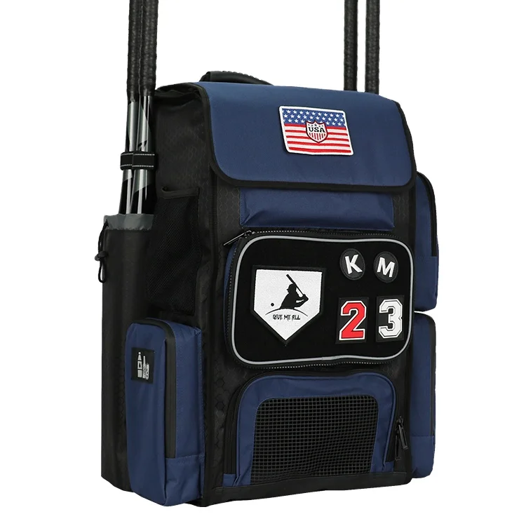 Сумка для бейсбольной биты A Level XL, уличный водонепроницаемый рюкзак на плечо большой емкости для Софтбола 100 для взрослых с логотипом под заказ