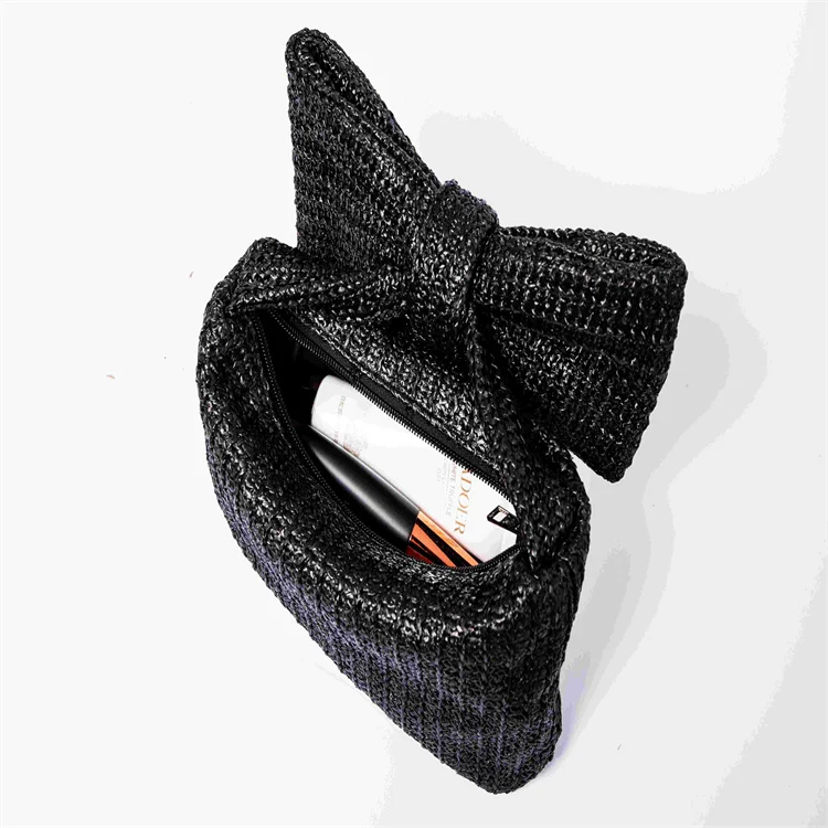 Customized Wholesales New Popular Eco-friendly Summer Straw Bag Ladies Straw Beach Bags