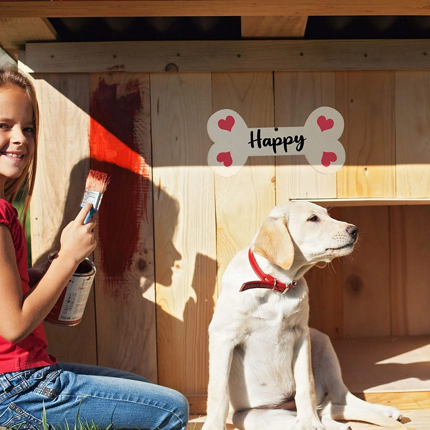 40 pieces of wooden dog bones hollowed out and not polished, used for crafts, wooden DIY projects and home decoration