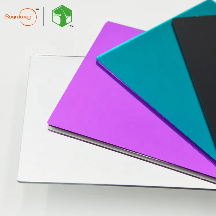 Best Price 4x8 Flexible Sliver Mirror Acrylic Sheet 1mm with Self Adhesive