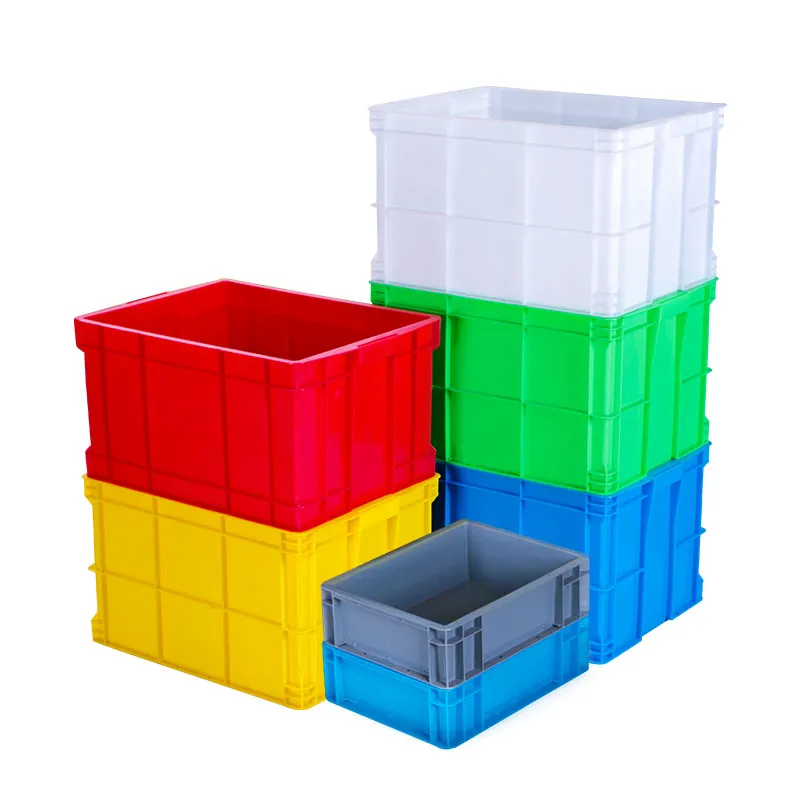 Толстый очень большой пластиковый ящик с крышкой, прямоугольный ящик для хранения, для хранения рыбы, фермерской черепахи, контейнер для логистики продуктов