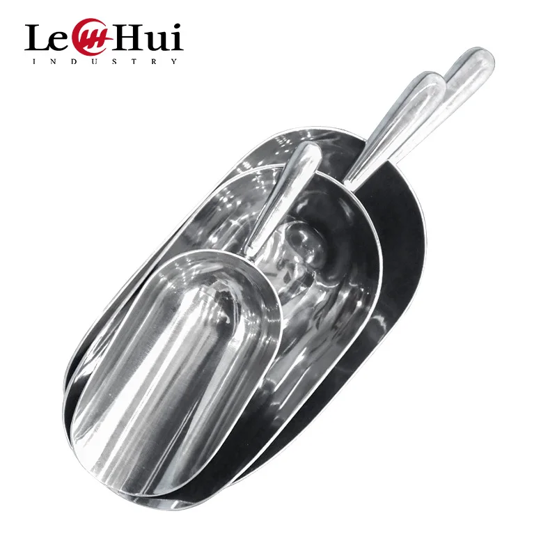 2023 hot sale low price Ice Cube Shovel multi-spec Ice Cube Scoop Bar Buffet Kitchen Spice Candy Flour Nut Scoop Reusable