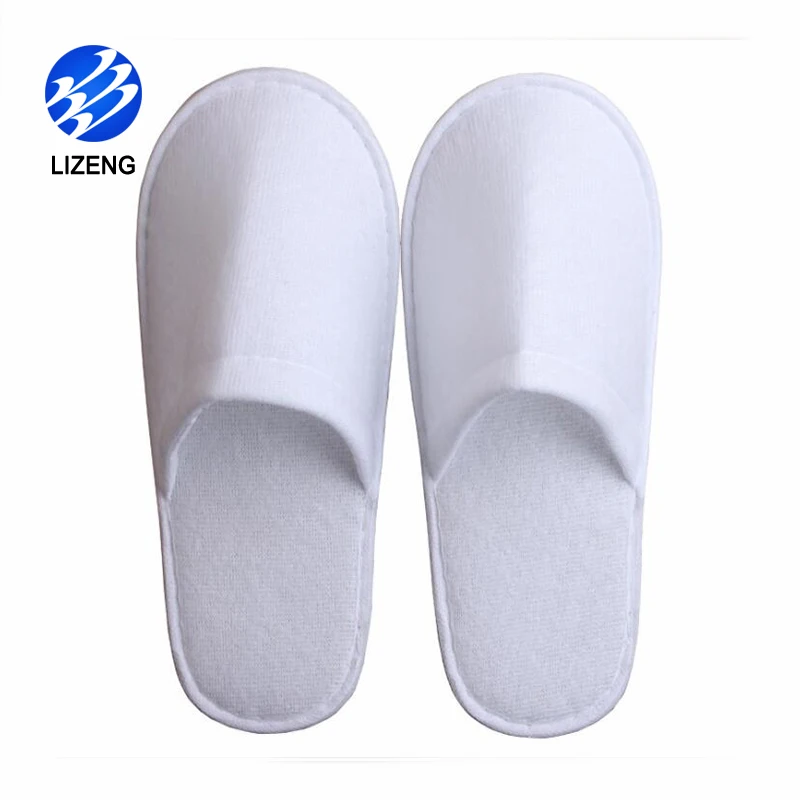 
Cheap Price Non Woven Fabric Closed Toe Disposable Slippers For Star Hotel 