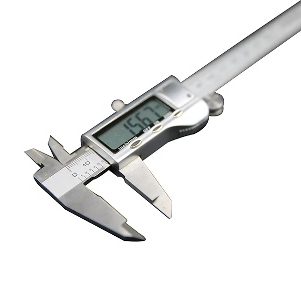 Штангенциркуль цифровой из нержавеющей стали с нониусом
