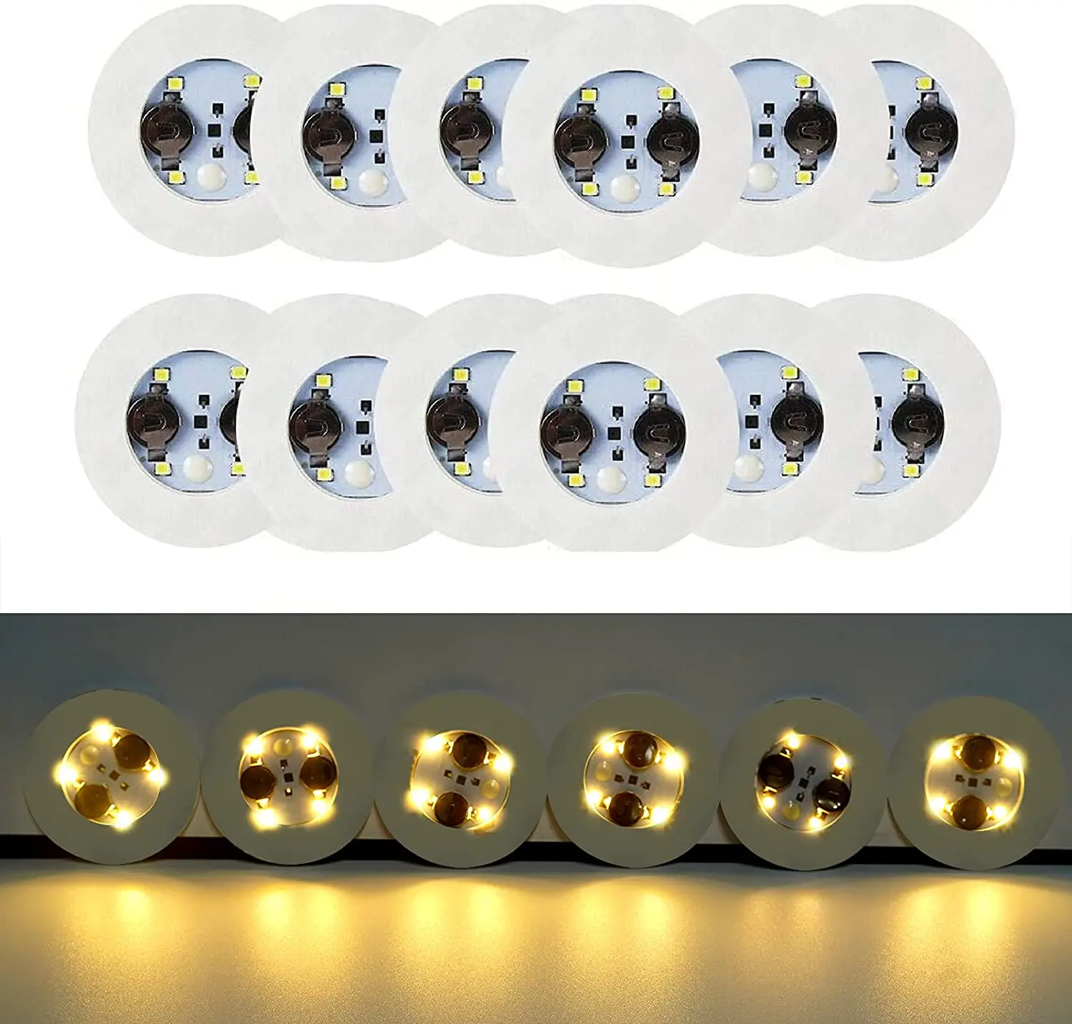 Wholesale Party Wedding Bar Wine Led Coaster Bottle Sticker Discs Light Up Coaster For Drinks