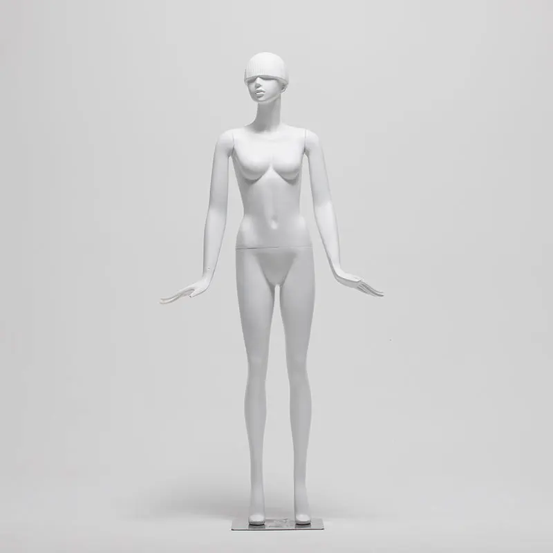 White Female Fiberglass Full Body Mannequin Wholesale Female Breast Clothing Mannequins For Clothes Display