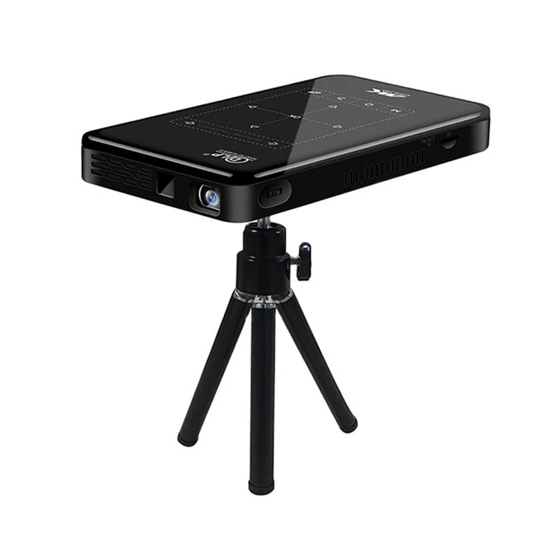 DLP P09-II Mini Portable mini Projector Home Cinema Support 4K Decoding WiFi Miracast Airplay