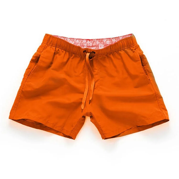 
Beach pants mens waterproof board shorts blank swim trunks 