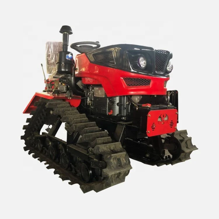 Manufacturer 50 horsepower mini crawler tractor rubber track tractor